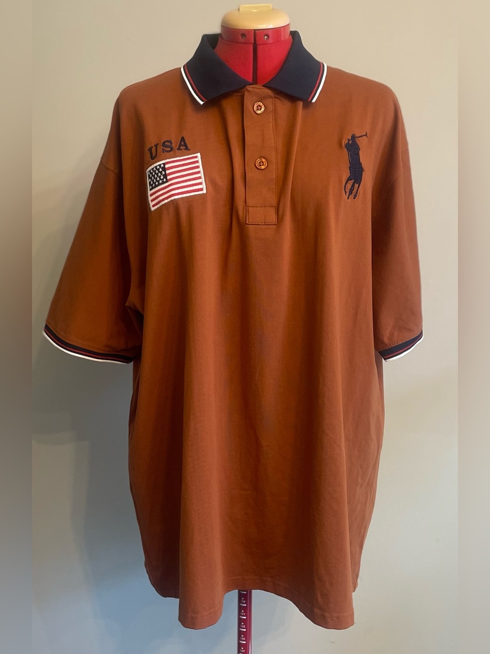 Polo Ralph Lauren - stretch fabric polo shirt Size 5XL